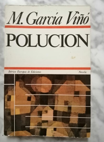 Portada del libro de Polución. M. García Viñó.