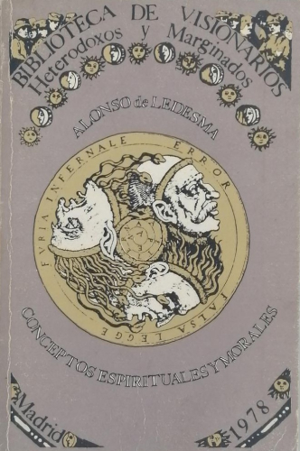Portada del libro de CONCEPTOS ESPIRITUALES Y MORALES. Alonso de Ledesma