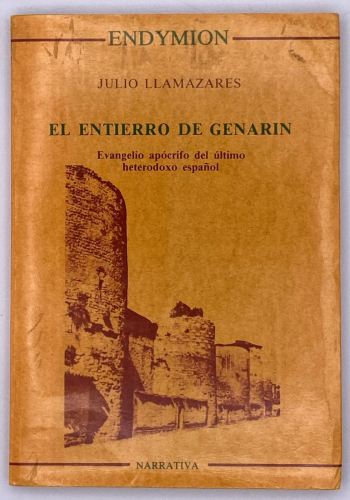 Portada del libro de Julio Llamazares - El entierro de Genarín
