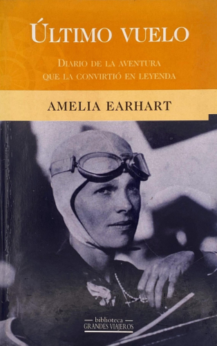 Portada del libro de Amelia Earhart