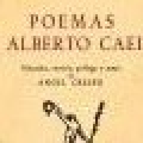 Portada del libro de POEMAS DE ALBERTO CAEIRO. Fernando Pessoa. Adonais.