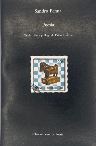 Portada del libro de Sandro Penna - Poesía