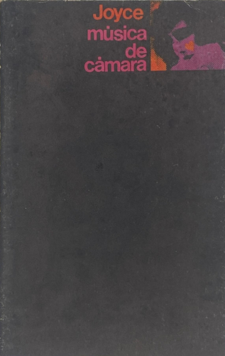 Portada del libro de James Joyce - Música de cámara
