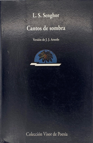 Portada del libro de L.S. Senghor - Cantos de sombra