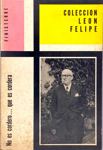 Book cover from León Felipe - No es cordero...que es cordera