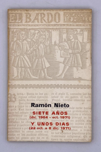 Portada del libro de Ramón Nieto - Siete Años y unos días