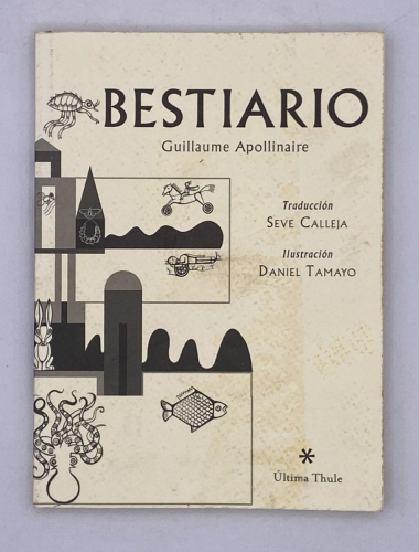 Portada del libro de Guillaume Apollinaire - Bestiario