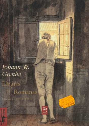 Portada del libro de Johann W. Goethe - Elegías Romanas