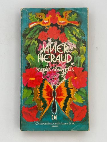 Portada del libro de Javier Heraud - Poesías Completas