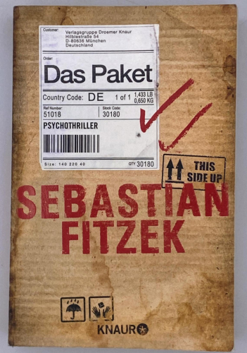 Portada del libro de Sebastian Fitzek - Das Paket