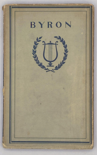 Portada del libro de Byron - Byron