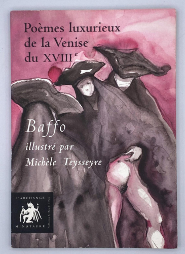 Portada del libro de Baffo - Poèmes luxurieux de la Venise du XVIII e