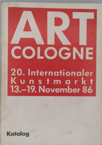 Portada del libro de ART COLOGNE