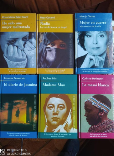 Portada del libro de TESTIMONIOS DE MUJER