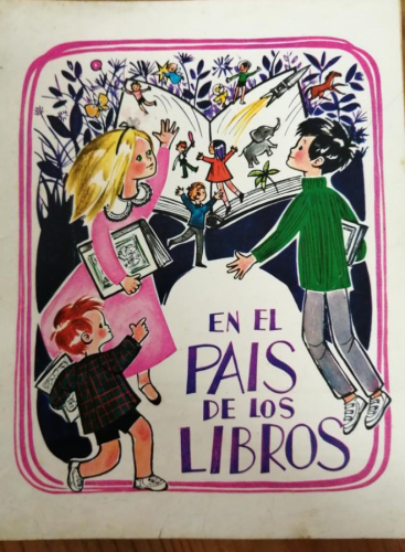 Book cover from En el país de los libros. Colección Vedruna. Lecturas 3º 4º grado
