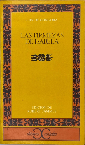 Portada del libro de LAS FIRMEZAS DE ISABELA