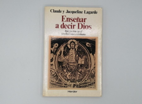 Portada del libro de ENSEÑAR A DECIR DIOS