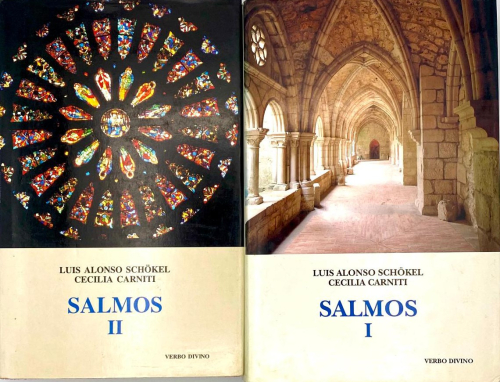 Portada del libro de SALMOS I Y II. L. ALONSO SCHOKEL. C