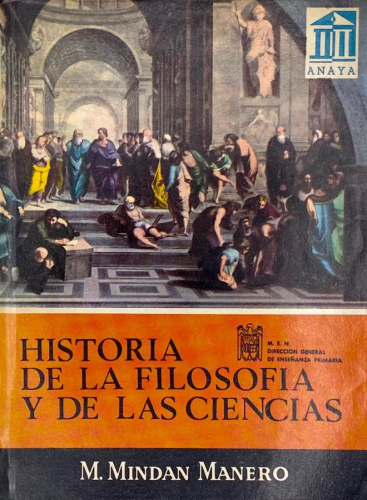 Portada del libro de HISTORIA DE LA FILOSOFÍA Y DE LAS CIENCIAS