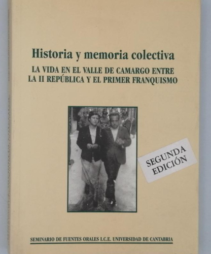 Portada del libro de HISTORIA Y MEMORIA COLECTIVA