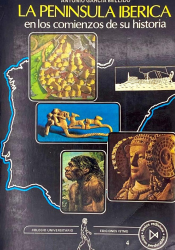Portada del libro de LA PENÍNSULA IBÉRICA EN LOS COMIENZOS DE SU HISTORIA