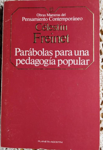 Portada del libro de PARÁBOLAS PARA UNA PEDAGOGÍA POPULAR, POR CÉLESTIN FREINET.