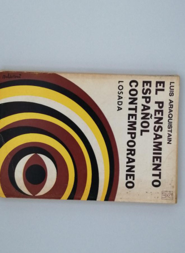 Portada del libro de EL PENSAMIENTO ESPAÑOL CONTEMPORÁNEO