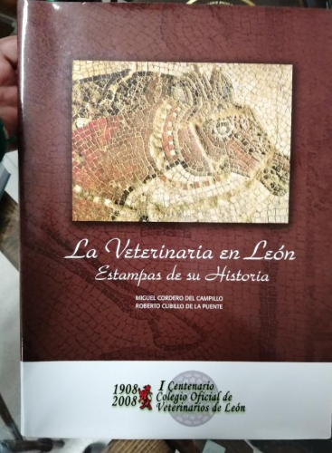 Portada del libro de LA VETERINARIA EN LEÓN
