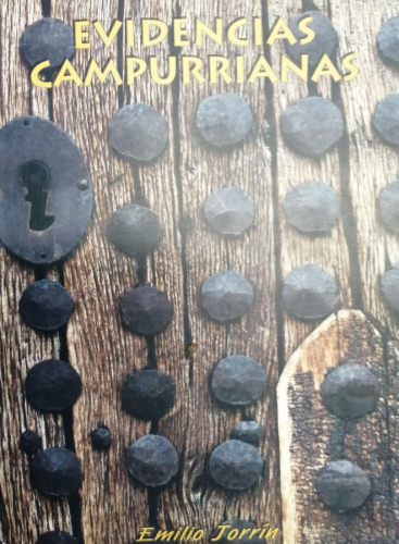 Book cover from Evidencias campurrianas. Emilio jorrín.