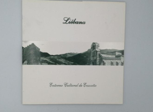 Portada del libro de LIÉBANA, ENTORNO CULTURAL DE ENSUEÑO.