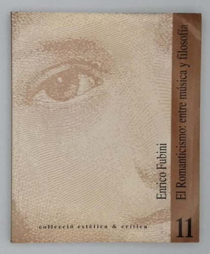 Portada del libro de EL ROMANTICISMO: ENTRE MÚSICA Y FILOSOFÍA