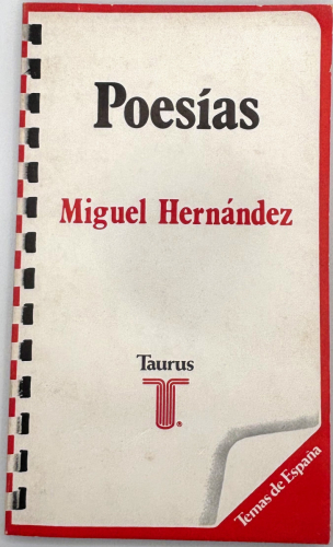 Book cover from Poesías