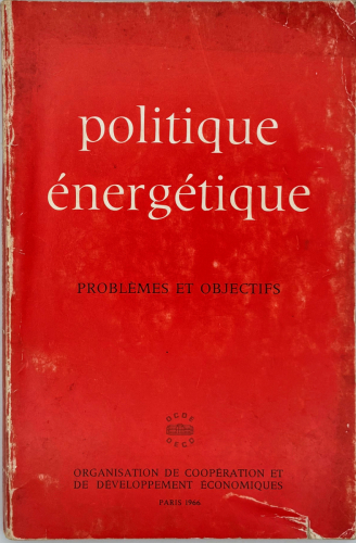 Portada del libro de Politique Énergétique
