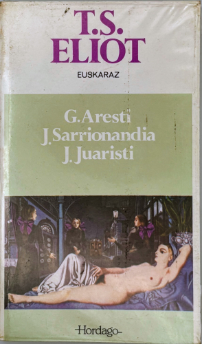 Portada del libro de Eliot euskaraz