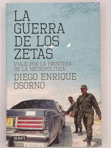 Portada del libro de La guerra de los zetas