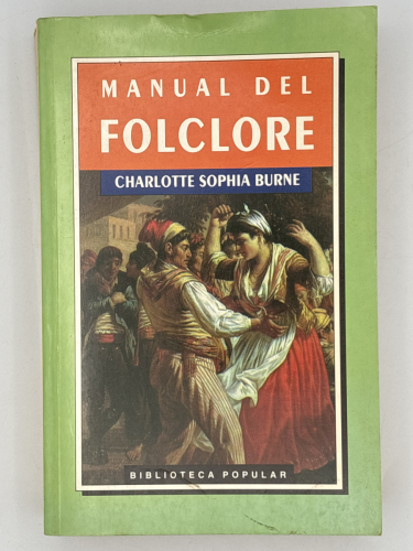 Portada del libro de Manual del folklore