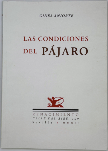 Portada del libro de Las condiciones del pájaro