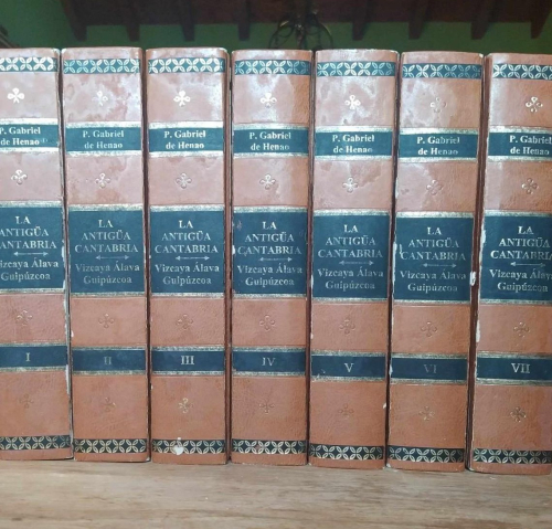 Portada del libro de ANTIGÜEDADES DE CANTABRIA. P