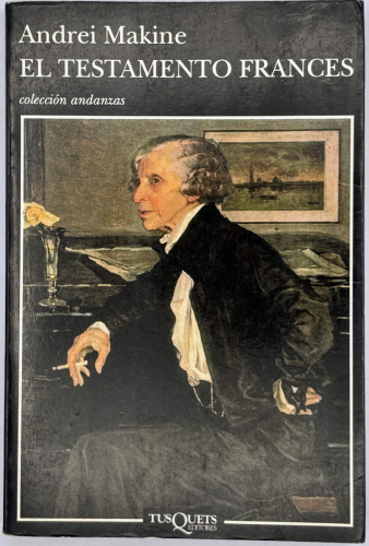 Portada del libro de El testamento francés