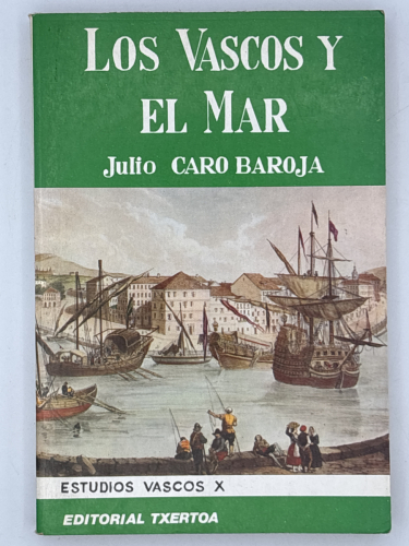 Portada del libro de Los vascos y el mar