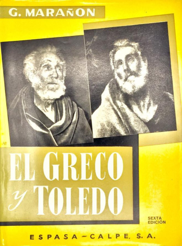 Portada del libro de EL GRECO Y TOLEDO