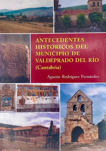 Portada del libro de ANTECEDENTES HISTÓRICOS DEL MUNICIPIO DE VALDEPRADO DEL RÍO (CANTABRIA).