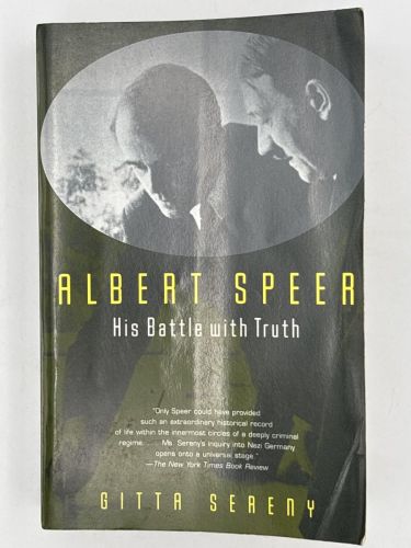 Portada del libro de Albert Speer: His Battle with Truth