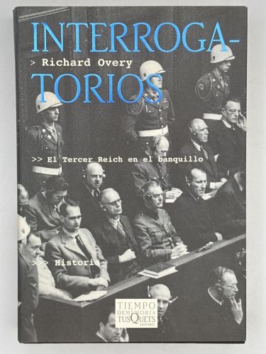Portada del libro de Interrogatorios. El tercer Reich en el Banquillo.