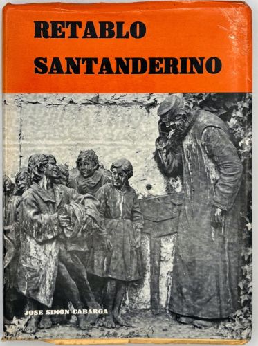 Portada del libro de Retablo Santanderino