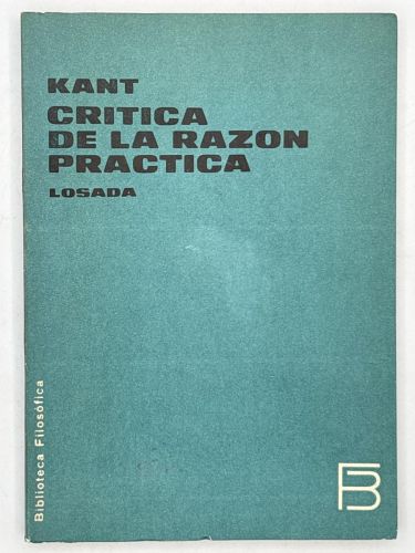 Portada del libro de Crítica de la Razón Práctica