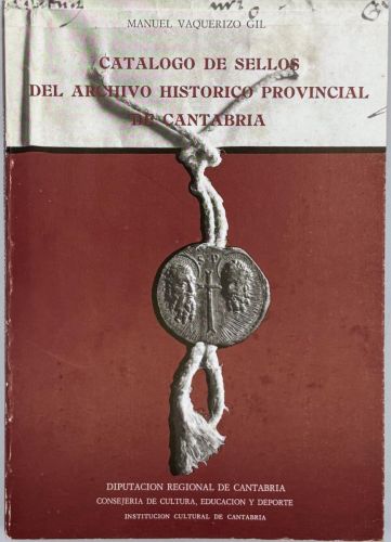 Portada del libro de Catálogo de sellos del Archivo Histórico Provincial de Cantabria