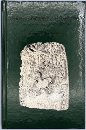 Portada del libro de Onomástica de Cantabria. Los nombres cántabros de persona