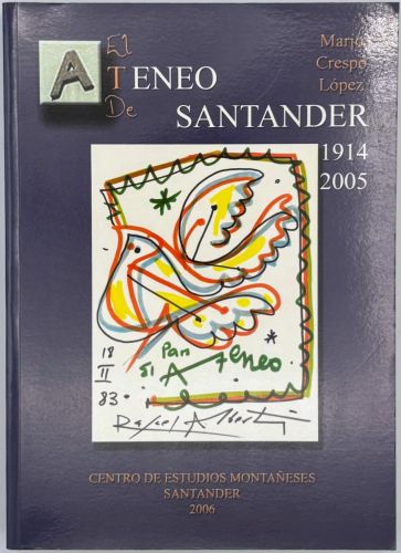Portada del libro de El Ateneo de Santander (1914-2005)