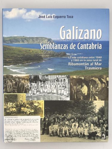Portada del libro de Galizano, semblanzas de Cantabria